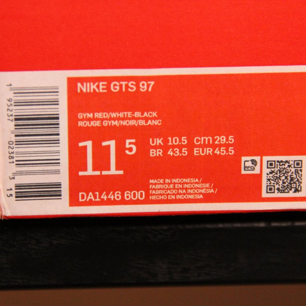 Nike Retro GTS 97 Gym Red (Size 11.5M) - Picture 11 of 11